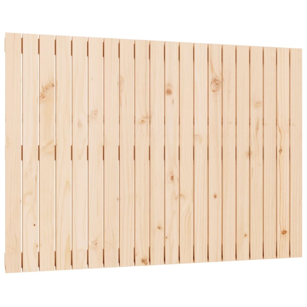 vidaXL Tăblie de pat pentru perete, 127,5x3x90 cm, lemn masiv de pin