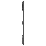 vidaXL Tăblie de pat pentru perete, gri, 127,5x3x90 cm, lemn masiv pin