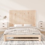 vidaXL Tăblie de pat pentru perete, 147x3x90 cm, lemn masiv de pin vidaXL Tăblie de pat pentru perete, 147x3x90 cm, lemn masiv de pin
