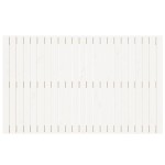 vidaXL Tăblie de pat pentru perete, alb, 147x3x90 cm, lemn masiv pin vidaXL Tăblie de pat pentru perete, alb, 147x3x90 cm, lemn masiv pin