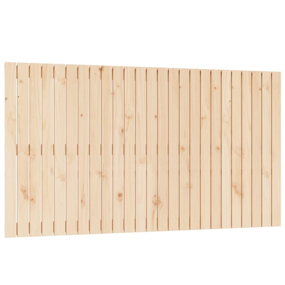 vidaXL Tăblie de pat pentru perete, 159,5x3x90 cm, lemn masiv de pin