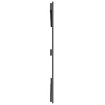 vidaXL Tăblie de pat pentru perete, gri, 159,5x3x90 cm, lemn masiv pin