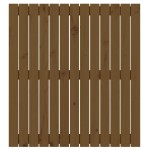 vidaXL Tăblie de pat pentru perete, maro miere, 82,5x3x90 cm, lemn pin vidaXL Tăblie de pat pentru perete, maro miere, 82,5x3x90 cm, lemn pin