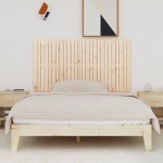 vidaXL Tăblie de pat pentru perete, 166x3x90 cm, lemn masiv de pin vidaXL Tăblie de pat pentru perete, 166x3x90 cm, lemn masiv de pin