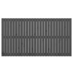 vidaXL Tăblie de pat pentru perete, gri, 166x3x90 cm, lemn masiv pin vidaXL Tăblie de pat pentru perete, gri, 166x3x90 cm, lemn masiv pin
