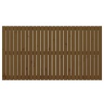vidaXL Tăblie de pat pentru perete, maro miere, 166x3x90 cm, lemn pin vidaXL Tăblie de pat pentru perete, maro miere, 166x3x90 cm, lemn pin