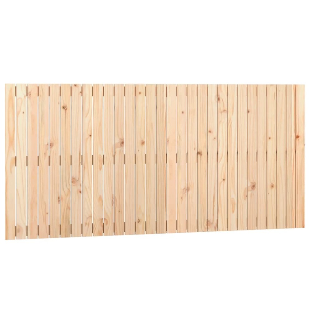 vidaXL Tăblie de pat pentru perete, 185x3x90 cm, lemn masiv de pin