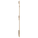 vidaXL Tăblie de pat pentru perete, 185x3x90 cm, lemn masiv de pin