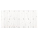 vidaXL Tăblie de pat pentru perete, alb, 185x3x90 cm, lemn masiv pin vidaXL Tăblie de pat pentru perete, alb, 185x3x90 cm, lemn masiv pin
