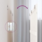 vidaXL Tăblie de pat pentru perete, alb, 185x3x90 cm, lemn masiv pin vidaXL Tăblie de pat pentru perete, alb, 185x3x90 cm, lemn masiv pin
