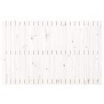 vidaXL Tăblie de pat pentru perete, alb, 140x3x90 cm, lemn masiv pin