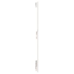 vidaXL Tăblie de pat pentru perete, alb, 140x3x90 cm, lemn masiv pin