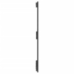 vidaXL Tăblie de pat pentru perete, gri, 140x3x90 cm, lemn masiv pin