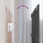 vidaXL Tăblie de pat pentru perete, gri, 140x3x90 cm, lemn masiv pin