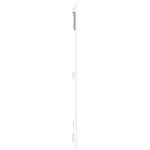 vidaXL Tăblie de pat pentru perete, alb, 108x3x110 cm, lemn masiv pin