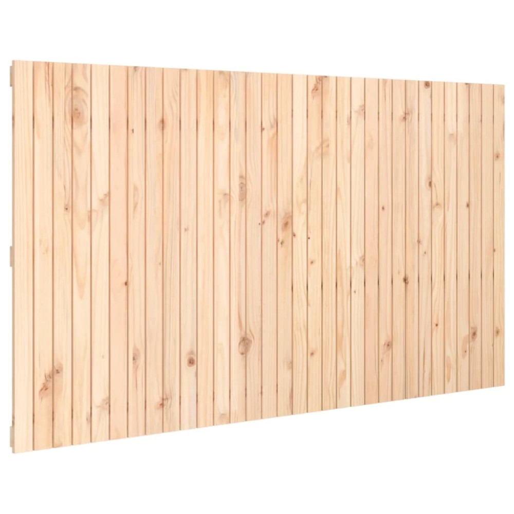 vidaXL Tăblie de pat pentru perete, 204x3x110 cm, lemn masiv de pin