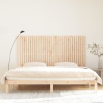 vidaXL Tăblie de pat pentru perete, 204x3x110 cm, lemn masiv de pin