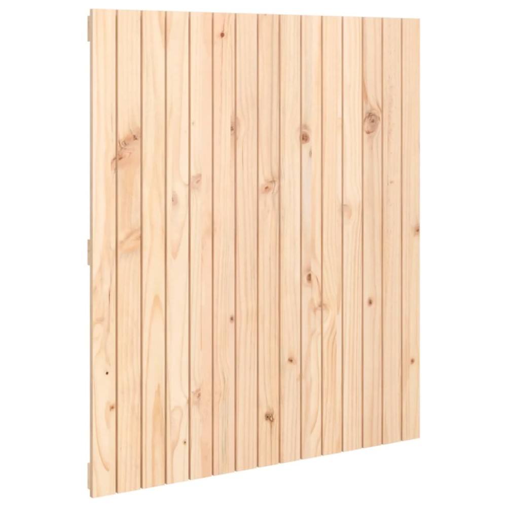 vidaXL Tăblie de pat pentru perete, 95,5x3x110 cm, lemn masiv de pin