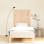 vidaXL Tăblie de pat pentru perete, 95,5x3x110 cm, lemn masiv de pin