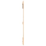 vidaXL Tăblie de pat pentru perete, 95,5x3x110 cm, lemn masiv de pin
