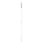 vidaXL Tăblie de pat pentru perete, alb, 95,5x3x110 cm, lemn masiv pin