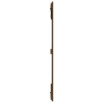 vidaXL Tăblie de pat de perete maro miere 95,5x3x110 cm lemn masiv pin
