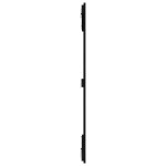 vidaXL Tăblie de pat pentru perete, negru 95,5x3x110 cm lemn masiv pin vidaXL Tăblie de pat pentru perete, negru 95,5x3x110 cm lemn masiv pin