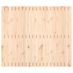 vidaXL Tăblie de pat pentru perete, 127,5x3x110 cm, lemn masiv de pin