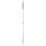vidaXL Tăblie de pat pentru perete, 127,5x3x110 cm, lemn masiv de pin