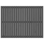 vidaXL Tăblie de pat pentru perete, gri, 146,5x3x110 cm lemn masiv pin