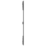 vidaXL Tăblie de pat pentru perete, gri, 146,5x3x110 cm lemn masiv pin