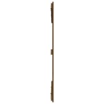vidaXL Tăblie de pat pentru perete maro miere 146,5x3x110 cm lemn pin vidaXL Tăblie de pat pentru perete maro miere 146,5x3x110 cm lemn pin