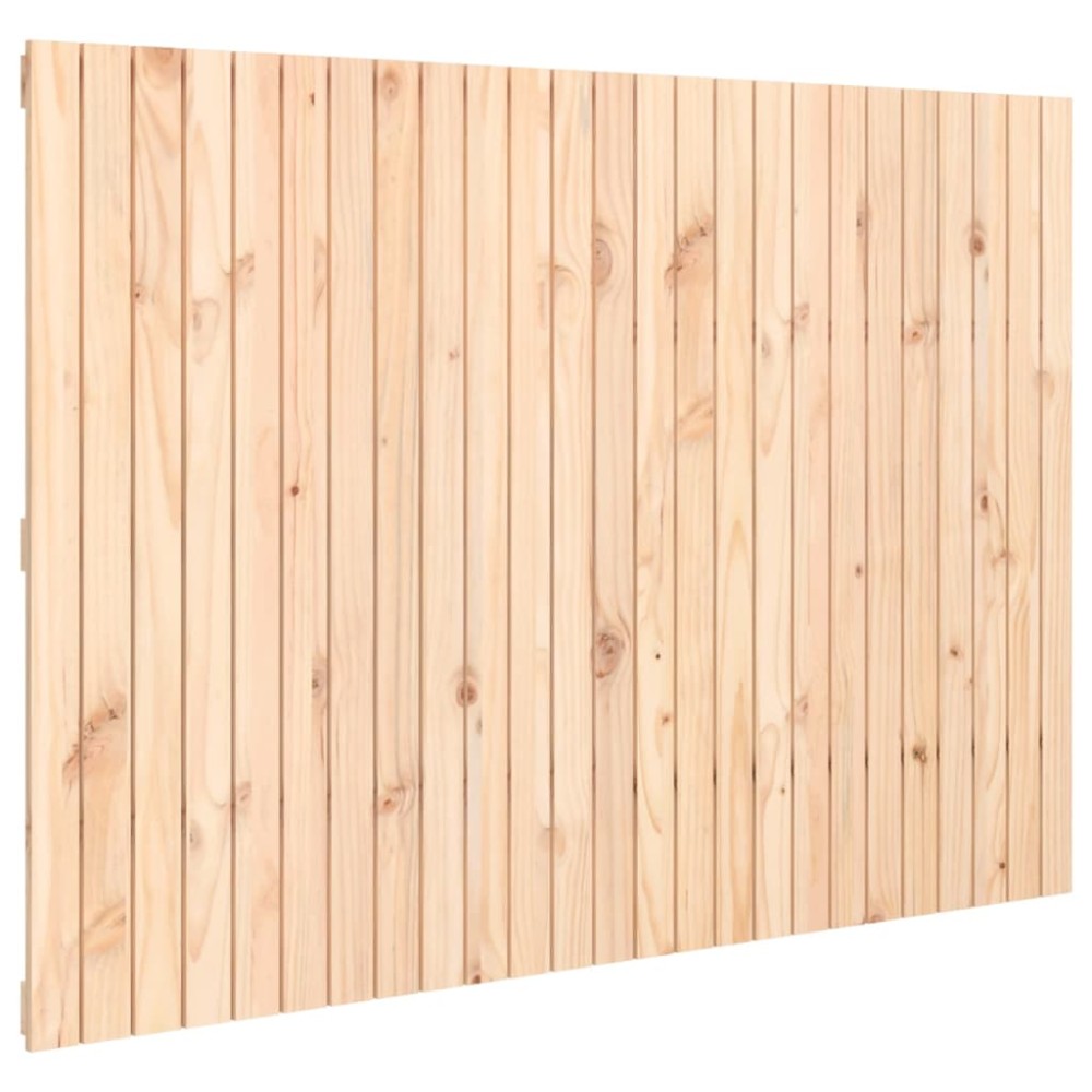 vidaXL Tăblie de pat pentru perete, 159,5x3x110 cm, lemn masiv de pin