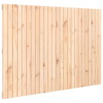 vidaXL Tăblie de pat pentru perete, 159,5x3x110 cm, lemn masiv de pin