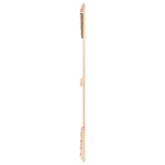 vidaXL Tăblie de pat pentru perete, 159,5x3x110 cm, lemn masiv de pin