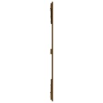 vidaXL Tăblie de pat pentru perete, maro miere 159,5x3x110 cm lemn pin