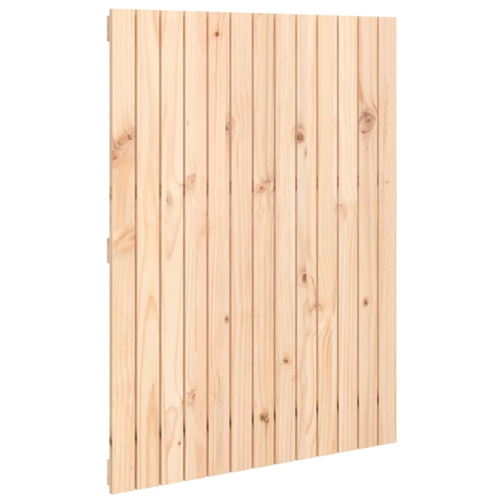vidaXL Tăblie de pat pentru perete, 82,5x3x110 cm, lemn masiv de pin
