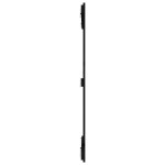 vidaXL Tăblie de pat pentru perete, negru 82,5x3x110 cm lemn masiv pin vidaXL Tăblie de pat pentru perete, negru 82,5x3x110 cm lemn masiv pin