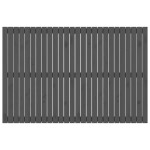 vidaXL Tăblie de pat pentru perete, gri, 166x3x110 cm, lemn masiv pin