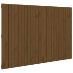 vidaXL Tăblie de pat pentru perete, maro miere, 166x3x110 cm, lemn pin
