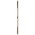 vidaXL Tăblie de pat pentru perete, maro miere, 166x3x110 cm, lemn pin