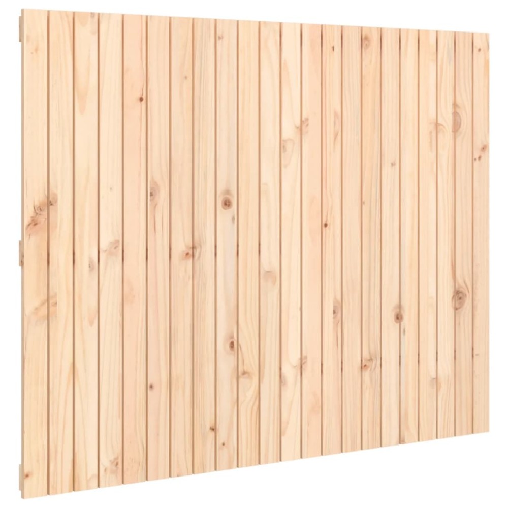 vidaXL Tăblie de pat pentru perete, 140x3x110 cm, lemn masiv de pin