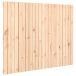 vidaXL Tăblie de pat pentru perete, 140x3x110 cm, lemn masiv de pin