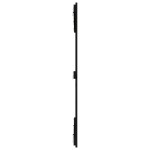 vidaXL Tăblie de pat pentru perete, negru, 140x3x110 cm lemn masiv pin vidaXL Tăblie de pat pentru perete, negru, 140x3x110 cm lemn masiv pin