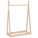 vidaXL Suport pentru haine, 100x45x150 cm, lemn masiv de pin vidaXL Suport pentru haine, 100x45x150 cm, lemn masiv de pin