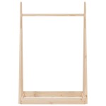 vidaXL Suport pentru haine, 100x45x150 cm, lemn masiv de pin vidaXL Suport pentru haine, 100x45x150 cm, lemn masiv de pin