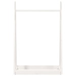 vidaXL Suport pentru haine, alb, 100x45x150 cm, lemn masiv de pin vidaXL Suport pentru haine, alb, 100x45x150 cm, lemn masiv de pin
