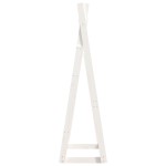 vidaXL Suport pentru haine, alb, 100x45x150 cm, lemn masiv de pin vidaXL Suport pentru haine, alb, 100x45x150 cm, lemn masiv de pin