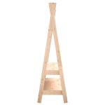 vidaXL Suport pentru haine, 100x45,5x150 cm, lemn masiv de pin vidaXL Suport pentru haine, 100x45,5x150 cm, lemn masiv de pin
