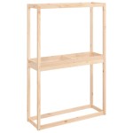 vidaXL Suport de anvelope, 120x40x180 cm, lemn masiv de pin